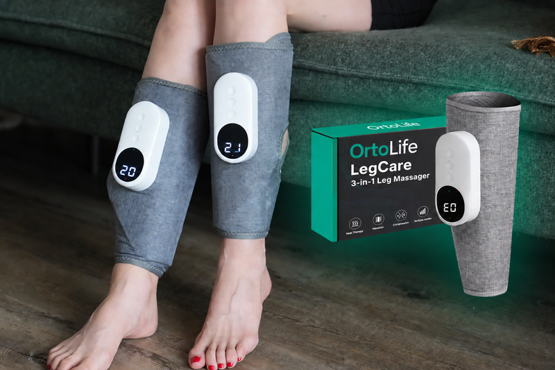קבלו עכשיו 50% הנחה על LegCare, מכשיר העיסוי בשיטה המשולשת!