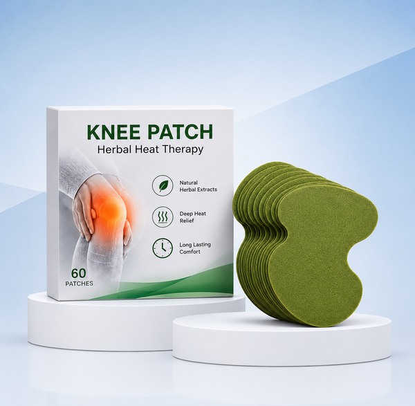 KneeStick™ מבית אורטולייף – מדבקות חימום לברכיים עד 12 שעות