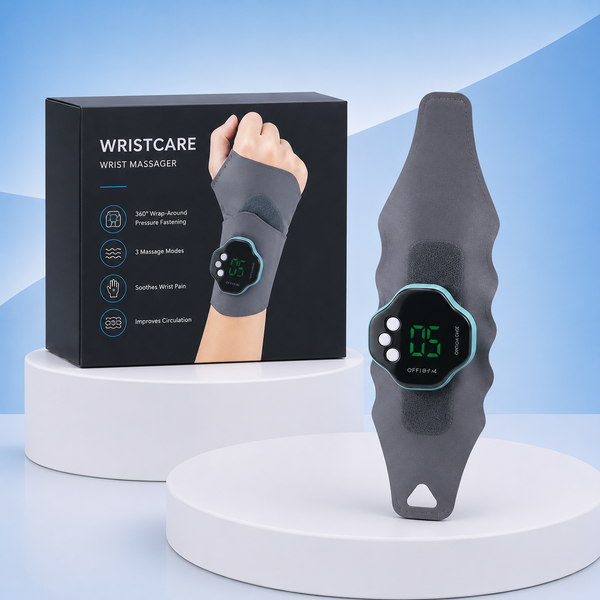 WristCare™ מבית אורטולייף – מכשיר חימום ועיסוי לשורש כף היד