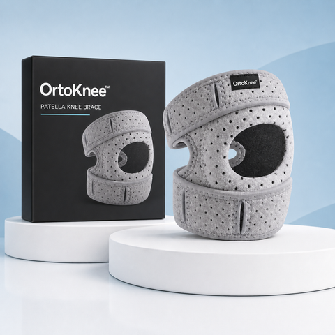 KneeSupport™ מבית אורטולייף – תומך ברך מתכוונן ליציבות ותמיכה בתנועה